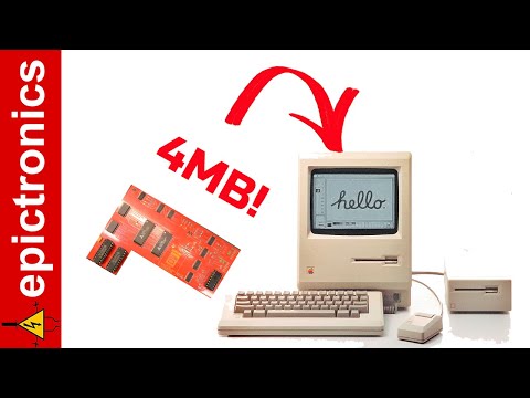 The impossible upgrade. Epic 4MB homebrew upgrade for classic Macs!