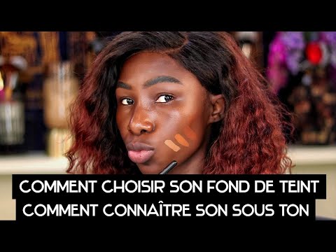 COMMENT CHOISIR SON FOND DE TEINT ET CONNAÎTRE SON SOUS-TON/ JE VOUS DIT TOUT/ EBONY AMAZE
