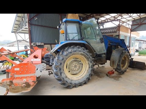 뉴홀랜드 TM125 4륜구동이 안된다. 시운전해보고 원인 찾아 삼만리...1탄