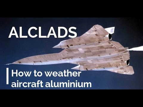 How to use Alclads for a weathered aluminum finish on your aircraft model