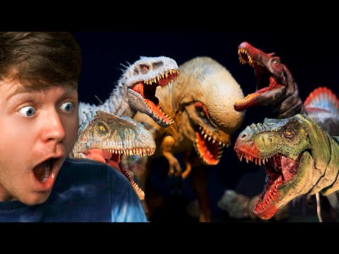 DISTORTUS REX vs JURASSIC WORLD DINOSAURS!? (Reaction)