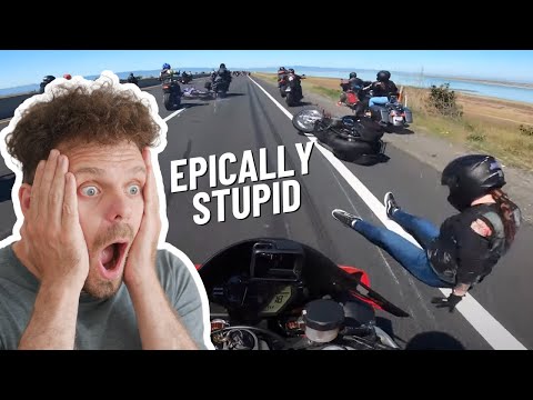 Someone has No Idea how to Ride!