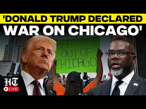 Live | 'Trump Declared War On Chicago': Chicago Mayor Skewers Trump's Chicago Deployment | US News
