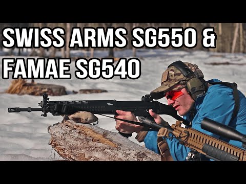 Swiss Arms SG550 and FAMAE SG540 Review