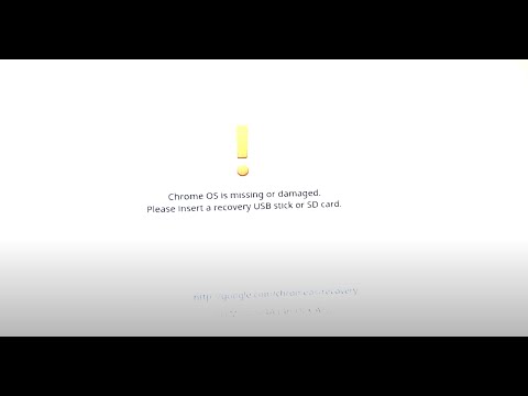 Chrome OS Missing or Damaged TroubleShooting Guide