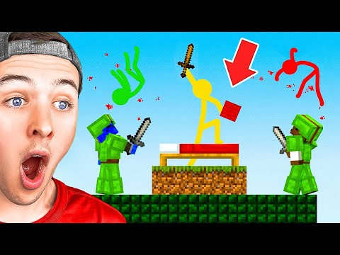 Reacting to NEW Bed Wars Animation vs Minecraft (ALAN BECKER)