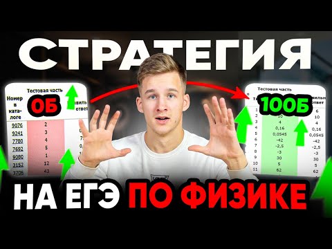Как сдать ЕГЭ по Физике на 80+? Полная стратегия подготовки