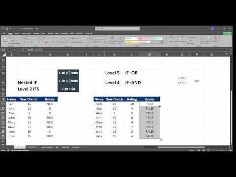 Excel da IF Funksiyasi