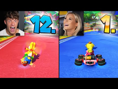 Payton & Luca spielen MARIO KART