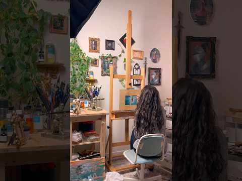 Adding ✨whimsy✨ to my art studio #artshorts