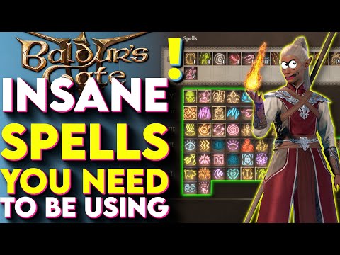 Best SPELLS You Should Be Using In Baldur's Gate 3! - Baldurs Gate 3 Best Spells and Cantrips Guide