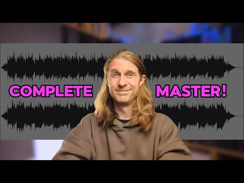 Watch me master an ambient track START TO FINISH!