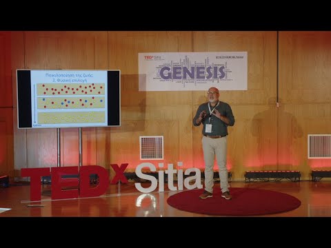 Η ζωή στη Γη: μια Ιστορία που μοιάζει με παραμύθι | Μανόλης Λαδουκάκης | TEDxSitia