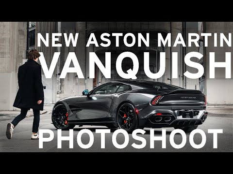 NEW Aston Martin Vanquish Photoshoot & Walk Around!