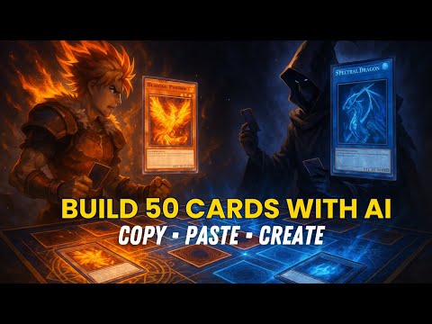 Fifty Epic Fantasy Cards UNLEASHED | Copy the Prompts, Create the Legend
