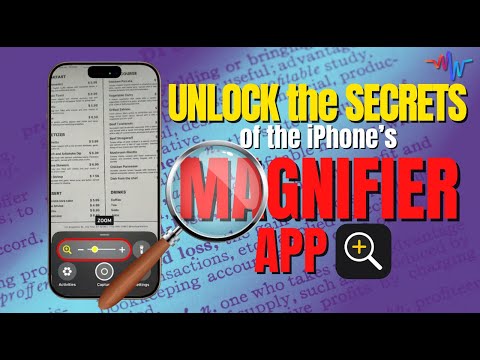 Stop Squinting at that tiny text - Unlock perfect vision with the iPhone Magnifier