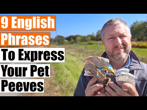 Learn 9 English Phrases to Express Pet Peeves and Annoying Things
