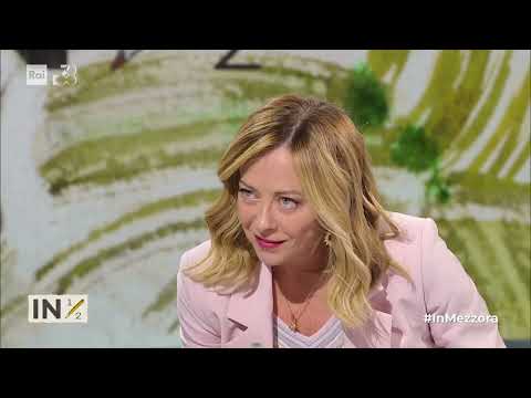 Una Giorgia Meloni senza freni a In Mezz'ora. Non perdetela!