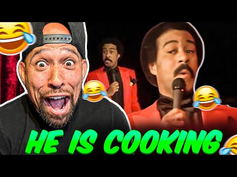 I've NEVER seen Richard Pryor: PRISON stand up! BRO,, He is COOKING lmao....