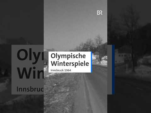⛷️🏂Olympische Winterspiele in Innsbruck mit überschaubarem Ansturm | BR #retro #60er