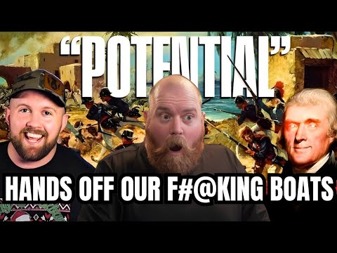 The Fat Electrician 'America Dismantles Pirate Nations For Touching Their Boats' Aussie Reaction