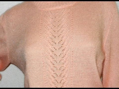 Openwork pattern for a blouse on a knitting machine. Hand decker. Master class machine knitting.