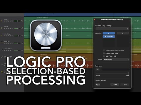 Logic Pro // Selection-Based Processing