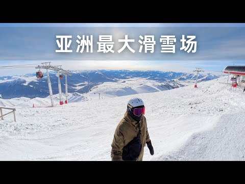 冬季阿勒泰的雪景真是绝了 白天滑雪晚上蹦迪 禾木村越来越热闹了