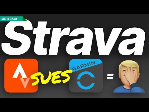 Strava sues Garmin