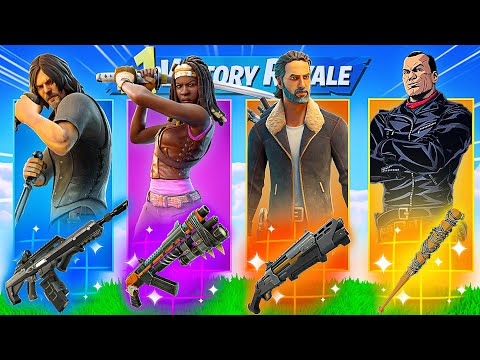 The *RANDOM* WALKING DEAD BOSS Challenge!