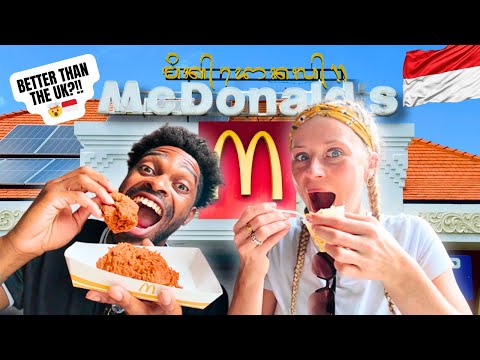 FIRST TIME Trying McDonald's INDONESIA | Better Than The UK?! 🤯 🇮🇩