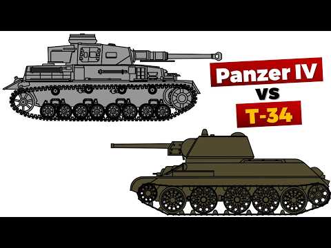 Panzer IV G vs T-34 (1942)