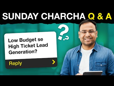 Sunday Charcha Q & A - Umar Tazkeer