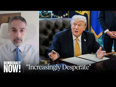 “He Is Increasingly Desperate”: Trita Parsi on Trump’s Expletive-Laced Threats Against Iran