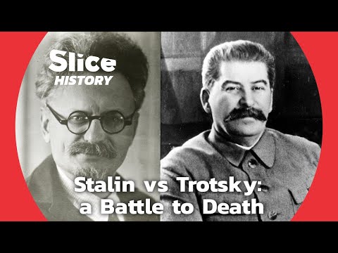 The Final Confrontation of Stalin and Trotsky I SLICE HISTORY