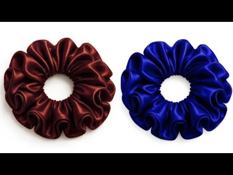 New Stylish scrunchies ||stylish accessories||scrunchies how to make #scrunchies #stylishaccessories