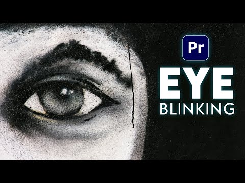 Easy Way to Make Eye Blinking Effect in Premiere Pro