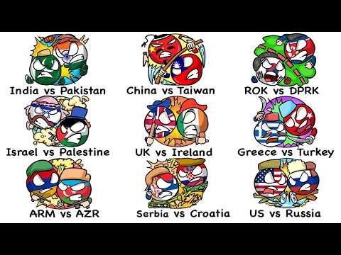 Every Country Rivalries Explained in 19 Minutes