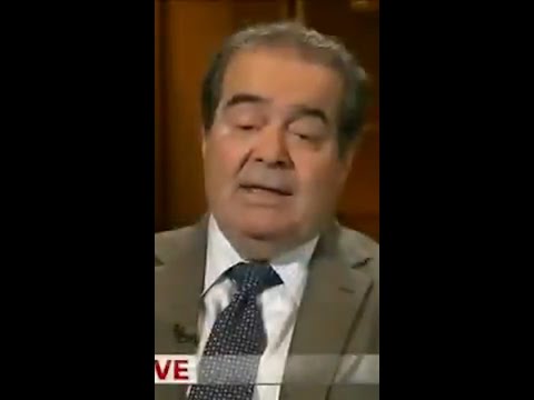 Scalia Defends Flag Burning as Free Speech
