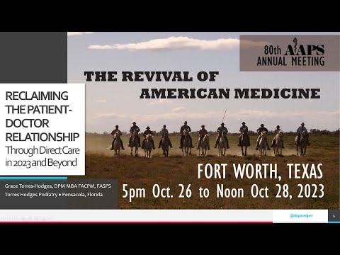 Reclaiming the Patient-Doctor Relationship, Through Direct Care in 2023 and Beyond