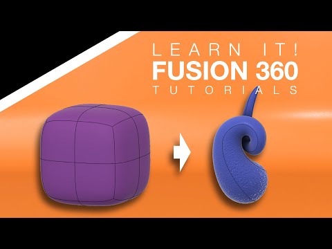 Autodesk Fusion 360 - (3/4) Form/T-Spline Modeling Fundamentals for Beginners - Lesson 13