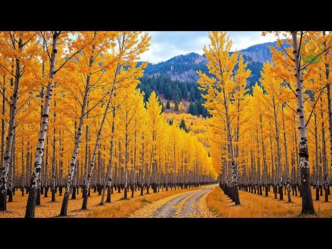 (No Ads) Autumn Serenity Music 🍁 Soft Relaxing Melodies for Healing & Emotional Calm