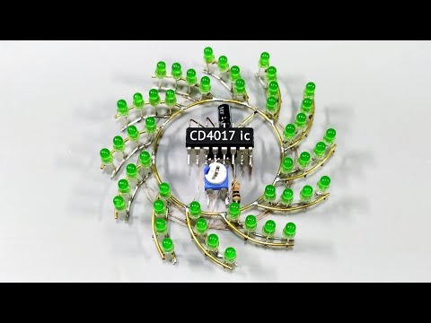 [NEW] Top 2 Electronic Project | Flower Running LED Chaser With 100w Bulb using RGB LED