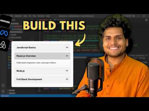 Accordion (Meta, AirBNB, Zomato) - Frontend Interview Question using React