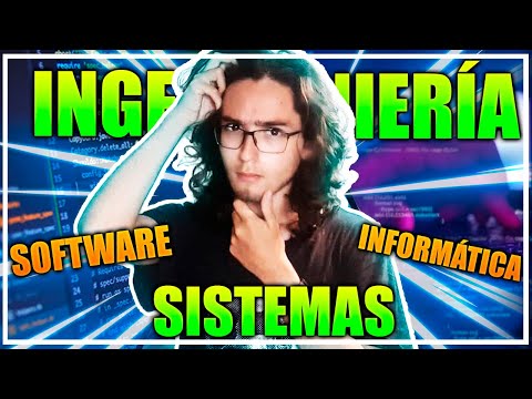 💻 ¿CUÁL es la DIFERENCIA ENTRE INGENIERÍA de SISTEMAS - SOFTWARE - INFORMÁTICA? 💻