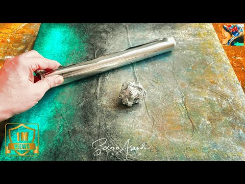 Creating a Magical Abstract Forest with Foil