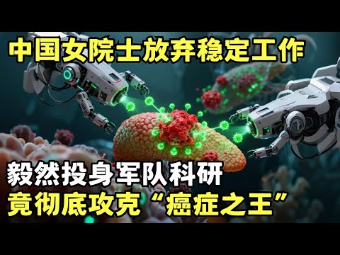 中国最年轻女院士放弃稳定工作, 毅然投身军队科研，竟彻底攻克“癌症之王”!｜科学边界