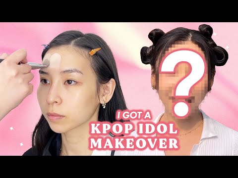 K-pop makeup artist does my makeup