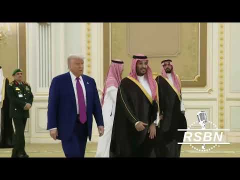 WATCH: President Trump signs a $600 Billion plan at the Saudi Royal Court in Riyadh. - 5/13/25