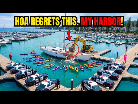 HOA Demolished My Yacht for “Unauthorized Docking” — Too Bad I Own the Entire Marina!